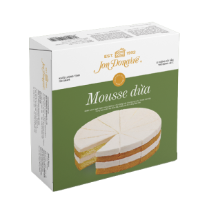Bánh Mousse Dừa Jon Donaire Hộp 720g