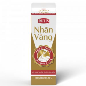 Kem Trang Trí Bánh Rich's Nhãn Vàng Gold Label Hộp 907g
