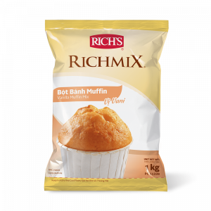 Bột Bánh Muffin Richmix Vị Vanilla Túi 1Kg