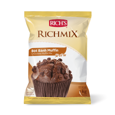 Bột Bánh Muffin Richmix Vị Sô-Cô-La Túi 1Kg