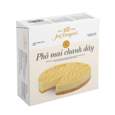 Bánh Phô Mai Chanh Dây Jon Donaire 950g